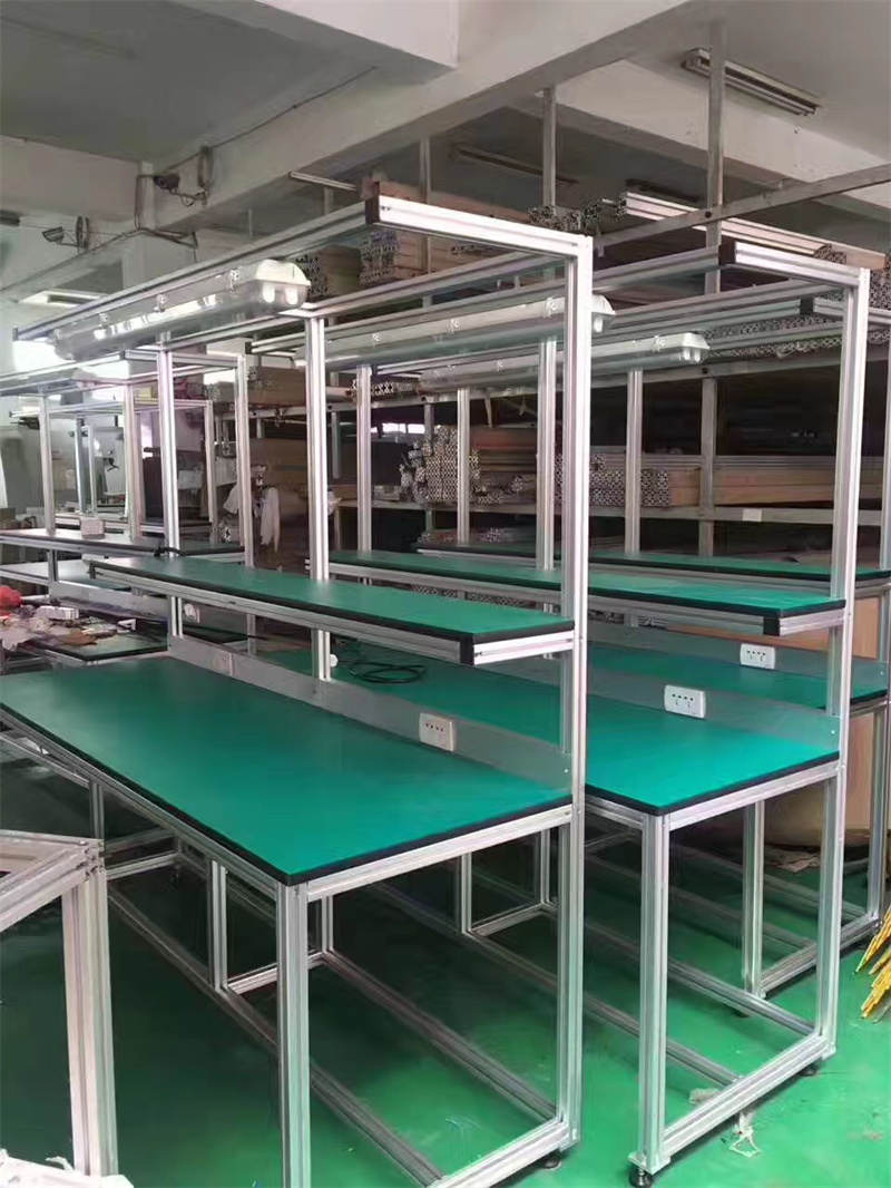 6060L歐標雙槽60*60成人看片网站流水線工作台