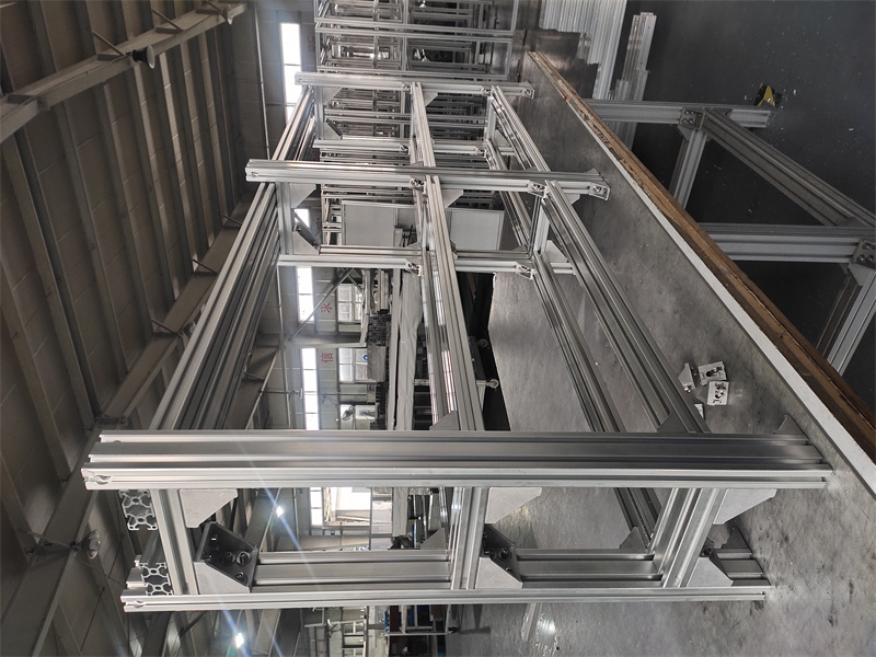 工業成人看片网站玻璃圍欄框架機架